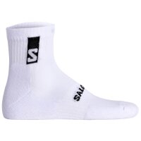 Salomon Unisex Quarter Socks, 3-pack - EVERYDAY ANKLE, Terry Cloth, Support Zone, Logo Black/White/Grey 39-41 (UK 6-7,5)