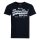 Superdry Mens T-Shirt -  Vintage Logo Tee, Cotton, Round Neck, Logo, Solid Color