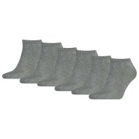 TOMMY HILFIGER Mens Sneaker Socks, 2-pack - TH, cotton, plain, 39-49 Grey 39-42