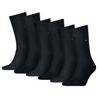 TOMMY HILFIGER Men Socks, Pack of 6 - Classic, Stockings, plain