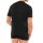 SCHIESSER Mens American T-Shirt 2-pack - 1/2 sleeve, undershirt, round neck Black L (Large)