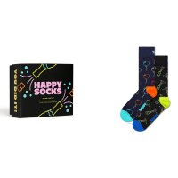 Happy Socks Unisex Socken, 2er Pack - Geschenkbox, Farbmix You did it2 36-40