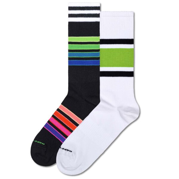 Happy Socks unisex socks, pack of 2 - Special, Stripes, Gift Box
