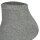 TOMMY HILFIGER Kinder Sneaker Socken, 6er Pack - Teen, TH, Baumwolle, Uni, 23-42 Grau 35-38