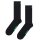 Happy Socks Unisex Socks, 5-pack - Solid Socks, Cotton Blend, Solid Color Black 36-40 (UK 4-7)