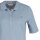 GANT Ladies Polo Shirt - SLIM SHIELD PIQUE POLO, half-sleeved, button placket, logo, plain Light blue M (Medium)