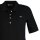 GANT Ladies Polo Shirt - SLIM SHIELD PIQUE POLO, half-sleeved, button placket, logo, plain Black XS (X-Small)