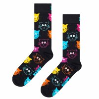 Happy Socks Unisex Socks, 3-Pack - Classic, Pattern, Cotton Blend, Mixed Colors Dog 41-46 (UK 7,5-11,5)