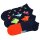 Happy Socks Unisex Sneaker-Socken, 3er Pack - Low Socks, Muster, Farbmix