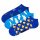 Happy Socks Unisex Sneaker-Socken, 3er Pack - Low Socks, Muster, Farbmix