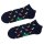 Happy Socks Unisex Sneaker Socks, pack of 3 - Low Socks, Pattern, Color Mix Navy 36-40 (UK 4-7)
