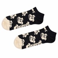 Happy Socks Unisex Sneaker-Socken, 3er Pack - Low Socks, Muster, Farbmix Pets 41-46
