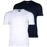 Champion Herren T-Shirt, 2er Pack - Rundhals, Baumwolle, Kurzarm, einfarbig
