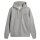 GANT mens sweat jacket with hood - REGULAR TONAL SHIELD FULL ZIP HOODIE, cotton Grey 4XL (XXXX-Large)