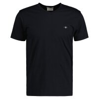 GANT mens T-shirt V-neck, slim fit - SLIM SHIELD V-NECK...