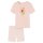 SCHIESSER girls pyjama set - short, cotton, motif Light Pink 128
