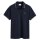 GANT mens polo shirt - TIPPING PIQUE RUGGER, short sleeves, button placket, logo, plain Blue L (Large)