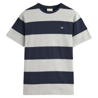 GANT Herren T-Shirt gestreift - BAR STRIPE T-SHIRT,...