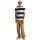 GANT Herren T-Shirt gestreift - BAR STRIPE T-SHIRT, Rundhals, Kurzarm, Baumwolle Weiß M