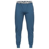 TOM TAILOR Herren Pyjamahose - lang, Loungehose, einfarbig