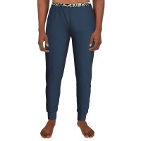 TOM TAILOR Herren Pyjamahose - lang, Loungehose, einfarbig