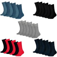 TOMMY HILFIGER Kinder Socken, 6er Pack - Basic, TH, 23-42, einfarbig