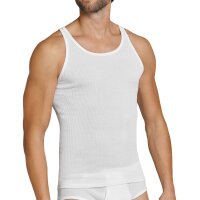 SCHIESSER undershirt pack of 2 - Original double rib, sports jacket, sleeveless, white 2XL (2X-Large)
