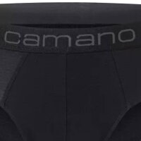 Camano Mens Briefs, pack of 6 - Comfort BCI Cotton, Underpants, Cotton Stretch Black M (Medium)