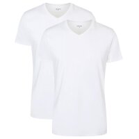 Camano Herren T-Shirt, 2er Pack - Comfort BCI Cotton, V-Ausschnitt, Baumwolle