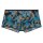 HOM Herren Trunks - Chico, Boxershort, Mikrofaser, gemustert Blau/Schwarz M