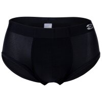 HOM Herren Slip - H-Fresh, Comfort Mini Briefs, Mikrofaser, einfarbig Schwarz 2XL