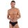 HOM Herren Slip - H-Fresh, Comfort Mini Briefs, Mikrofaser, einfarbig Schwarz 2XL