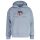 GANT Ladies Sweatshirt - REGULAR ARCHIVE SHIELD HOODIE, hooded sweatshirt, logo Light blue L (Large)