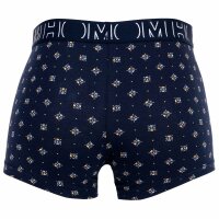HOM Herren Boxer Briefs 2er Pack - Davide #2, Boxershorts, Baumwollmischung Dunkelblau S