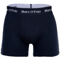 Marc O Polo Herren Boxer Shorts, 3er Pack - Boxer,Organic Cotton Stretch Dunkelblau/Grau S