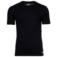 adidas Herren T-Shirt, 3er Pack - Active Core Cotton, Rundhals, Crew Neck, uni Schwarz/Weiß/Grau M