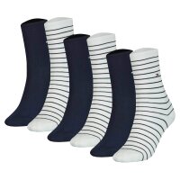 TOMMY HILFIGER Womens Socks, 6-Pack - Womens Patterned...