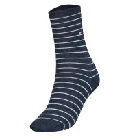 TOMMY HILFIGER Damen Socken, 6er Pack - Womens Patterned Styles Jeansblau 39-42