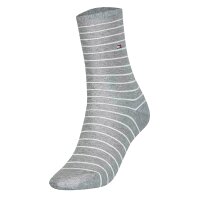 TOMMY HILFIGER Womens Socks, 6-Pack - Womens Patterned Styles Grey mottled 39-42