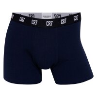 CR7 Men Boxer Shorts, Pack of 5 - Trunks, Organic Cotton Stretch Blue/Green/Magenta S (Small)