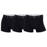 CR7 Mens Boxer Shorts, 3-pack - Bamboo Viscose, Trunks, Cotton Stretch, Logo Waistband Black S (Small)