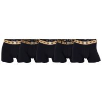 CR7 Men Boxer Shorts, Pack of 5 - Trunks, Travel Pouch, Cotton Stretch, Logo Waistband