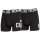 CR7 Jungen Boxershorts, 2er Pack - Trunks, Cotton Stretch, Logobund Schwarz 104/110