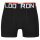 CR7 Boys Boxer Shorts, 5-Pack - Cristiano Ronaldo motifs,Trunks, Cotton Stretch, Logo Waistband Black 104/110