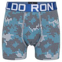 CR7 Boys Boxer Shorts, 5-Pack - Cristiano Ronaldo motifs,Trunks, Cotton Stretch, Logo Waistband Black/Blue/Turquoise 104/110