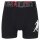 CR7 Jungen Boxershorts, 5er Pack - Cristiano Ronaldo Motive, Trunks, Cotton Stretch, Logobund Schwarz/Blau/Türkis 104/110