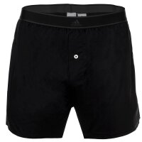 adidas mens woven boxer shorts, 2-pack - shorts, woven fabric, cotton, pattern Black S (Small)