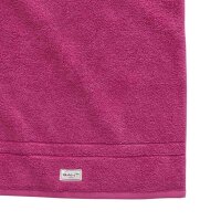 GANT Handtuch - Premium Towel, Frottee, Bio-Baumwolle, Logo, uni Pink 50x100cm
