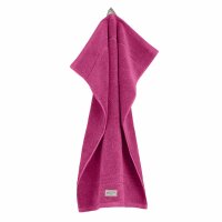 GANT Towel - Premium Towel, terry cloth, organic cotton, logo, uni Pink 50x100cm