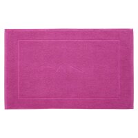 GANT bath mat - shower mat, terry cloth, organic cotton, logo, uni Pink 50x80cm